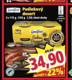 Norma Pudinkový dezert nabídka
