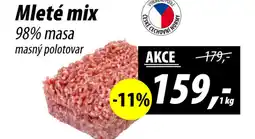 ZEMAN Mleté mix 98% masa masný polotovar nabídka