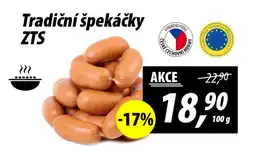 ZEMAN Tradiční špekáčky ZTS nabídka
