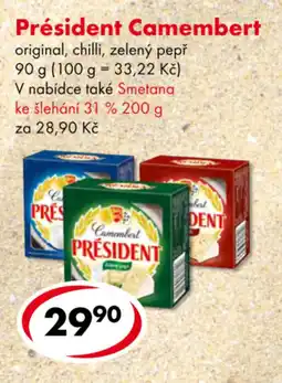 CBA Président Camembert nabídka