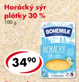 CBA Horácký sýr plátky 30% nabídka