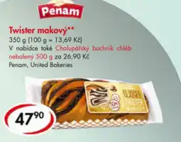 CBA Twister makový nabídka
