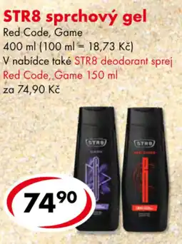 CBA STR8 sprchový gel nabídka