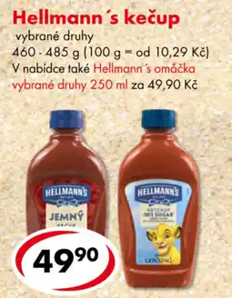 CBA HELLMANN'S kečup nabídka