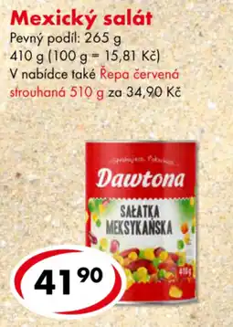 CBA Mexický salát nabídka