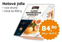 Můjobchod Hotová jídla nabídka