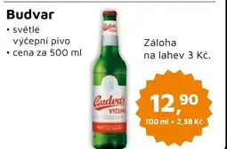 Můjobchod Budvar nabídka