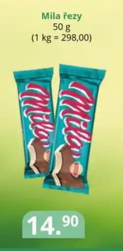 Potraviny CZ Mila řezy nabídka