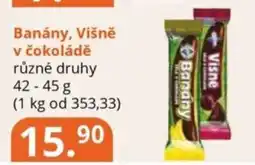 Potraviny CZ Banány, Višně v čokoládě nabídka