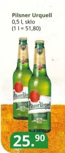 Potraviny CZ Pilsner Urquell nabídka