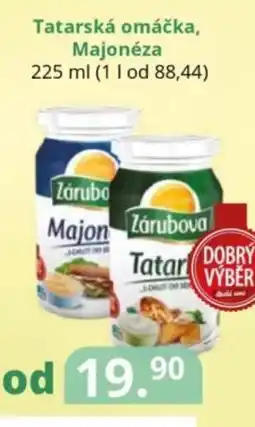 Potraviny CZ Tatarská omáčka, Majonéza nabídka