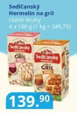 Potraviny CZ Sedlčanský Hermelín na gril nabídka