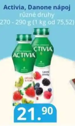 Potraviny CZ Activia, Danone nápoj nabídka