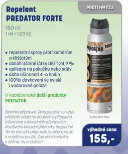 PharmaPoint Repelent Predator forte nabídka