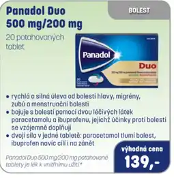 PharmaPoint Panadol Duo nabídka