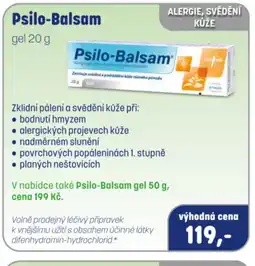 PharmaPoint Psilo-Balsam gel nabídka
