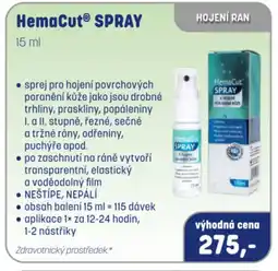 PharmaPoint Hemacut spray nabídka