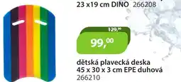 M.A.T. Dětská plavecká deska epe duhová 266210 nabídka