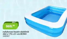 M.A.T. Nafukovací bazén obdélník bí/mo nabídka