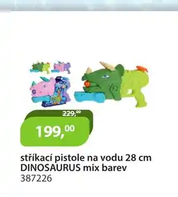 M.A.T. Stříkací pistole na vodu dinosaurus mix barev 387226 nabídka