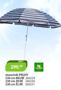 M.A.T. Slunečník pruhy nabídka