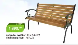 M.A.T. Zahradní lavička nabídka