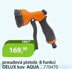 M.A.T. Proudová pistole 8 funkcí delux kov aqua 770470 nabídka