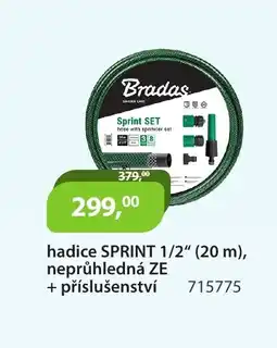 M.A.T. Hadice sprint 1/2" (20 m), neprůhledná ze + příslušenství nabídka