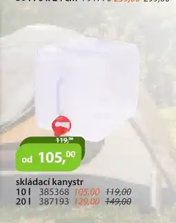M.A.T. Skládací kanystr nabídka