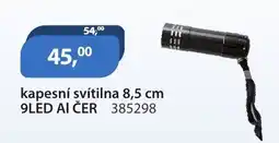 M.A.T. kapesní svítilna 9LED AI ČER 385298 nabídka