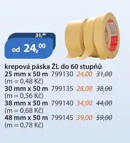 M.A.T. Krepová páska žl do 60 stupňů nabídka