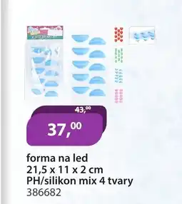 M.A.T. Forma na led PH/silikon mix 4 tvary nabídka