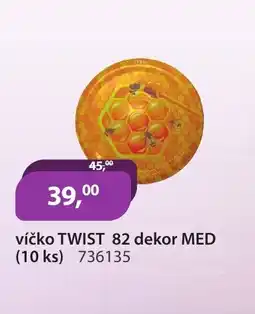 M.A.T. Víčko twist 82 dekor med (10 ks) 736135 nabídka