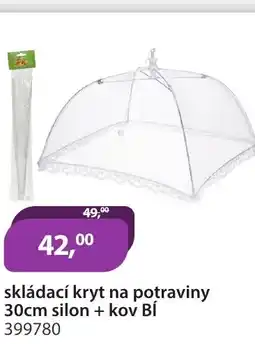 M.A.T. Skládací kryt na potraviny 30cm silon + kov bĺ 399780 nabídka