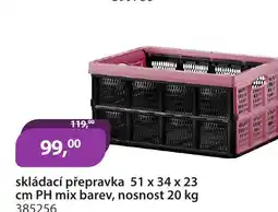 M.A.T. Skládací přepravka ph mix barev, nosnost 20 kg 385256 nabídka