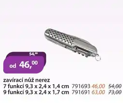 M.A.T. Zavírací nůž nerez nabídka