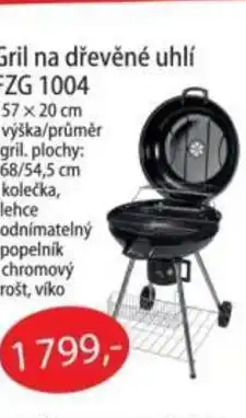 Fortel Gril na dřevěné uhlí FZG 1004 nabídka