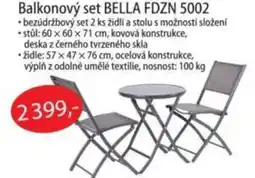 Fortel Balkonový set bella fdzn 5002 nabídka