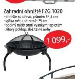 Fortel Zahradní ohniště FZG 1020 nabídka