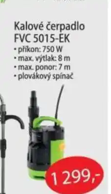 Fortel Kalové čerpadlo FVC 5015-ÉK nabídka