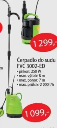 Fortel Čerpadlo do sudu FVC 3002-ED nabídka