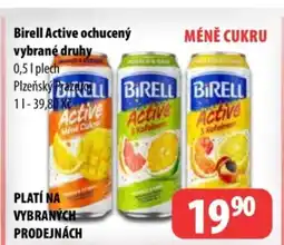 Partner Maloobchodní síť Birell Active ochucený vybrané druhy nabídka