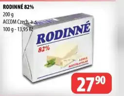 Partner Maloobchodní síť RODINNÉ 82% nabídka