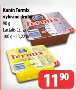 Partner Maloobchodní síť Kunín Termix vybrané druhy nabídka