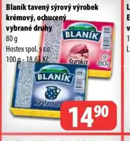 Partner Maloobchodní síť Blaník tavený sýrový výrobek krémový, ochucený nabídka