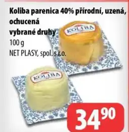 Partner Maloobchodní síť Koliba parenica 40% přírodní, ochucená uzená, nabídka