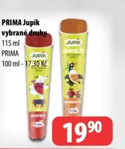 Partner Maloobchodní síť PRIMA Jupík vybrané druhy nabídka