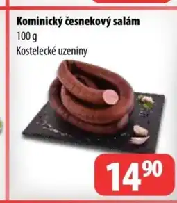 Partner Maloobchodní síť Kominický česnekový salám nabídka