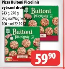 Partner Maloobchodní síť Pizza Buitoni Piccolinis vybrané druhy nabídka