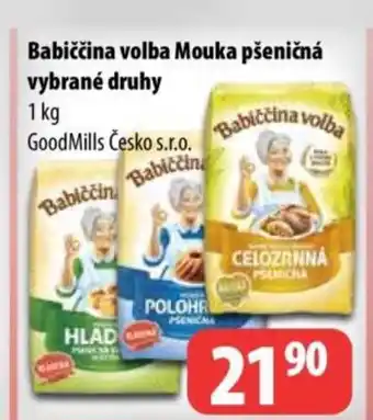 Partner Maloobchodní síť Babiččina volba Mouka pšeničná nabídka